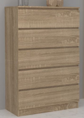 Tallboy - 5 Drawer - Como