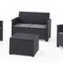 Elodie 4 Piece Set with Storage Table - 2 Year Warranty