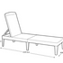 Jaipur Garden Sunlounger with Cushion – Set of 2 - 2 Year Warranty - ON SALE $120 OFF